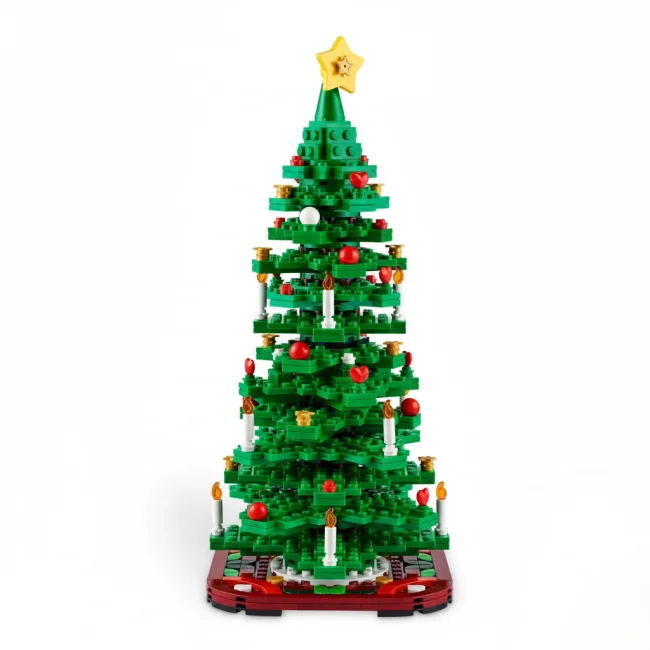 LEGO Icons 40573 Choinka 2w1 – Świąteczna Dekoracja z Klocków | Kolekcjonerski Zestaw na Prezent